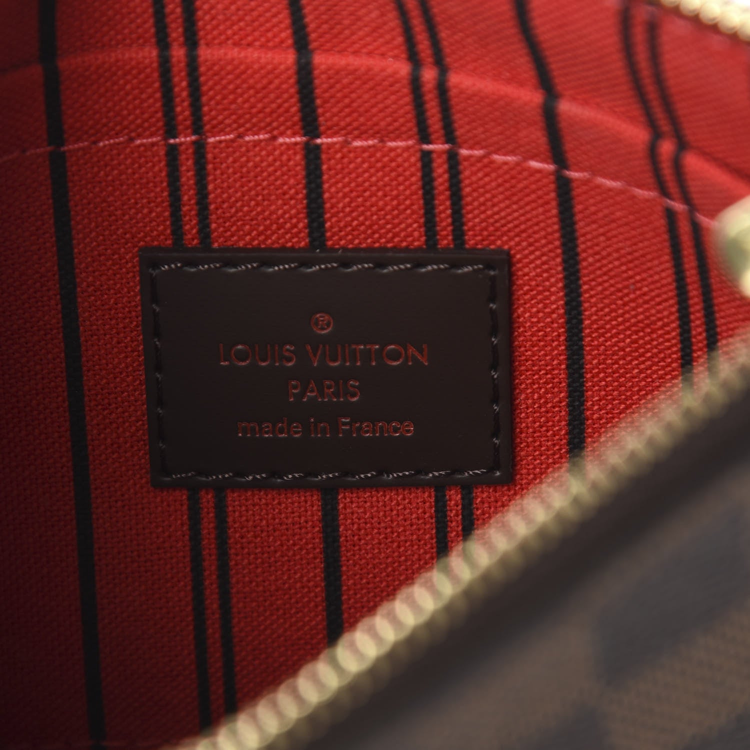 Louis Vuitton Damier Ebene Neverfull PM Pochette 5 of 5