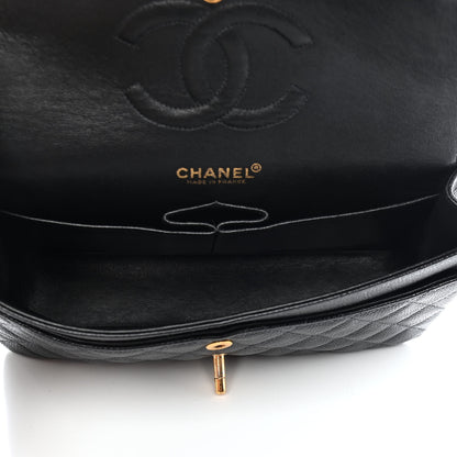 Chanel Caviar Quilted Medium Double Flap Black 4 of 8