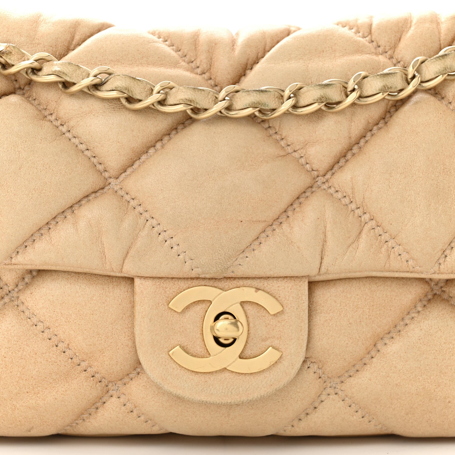 Chanel Calfskin Small Bubble Quilt Flap 8 of 11