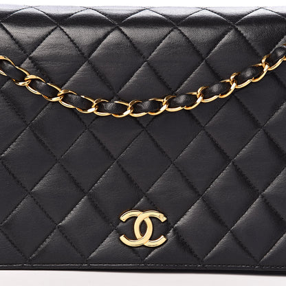 Chanel Lambskin Quilted Small Single Flap Black 12 of 12