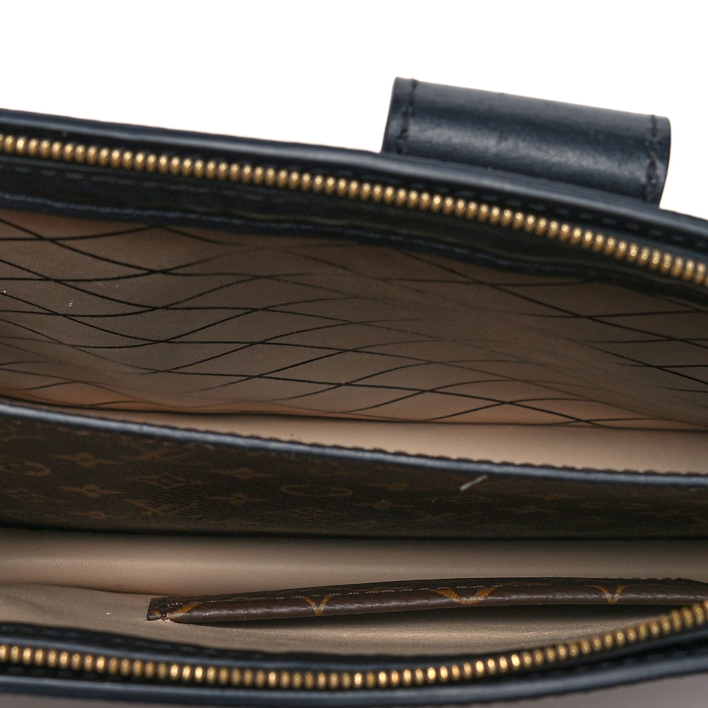 Reverse Monogram Trunk Clutch