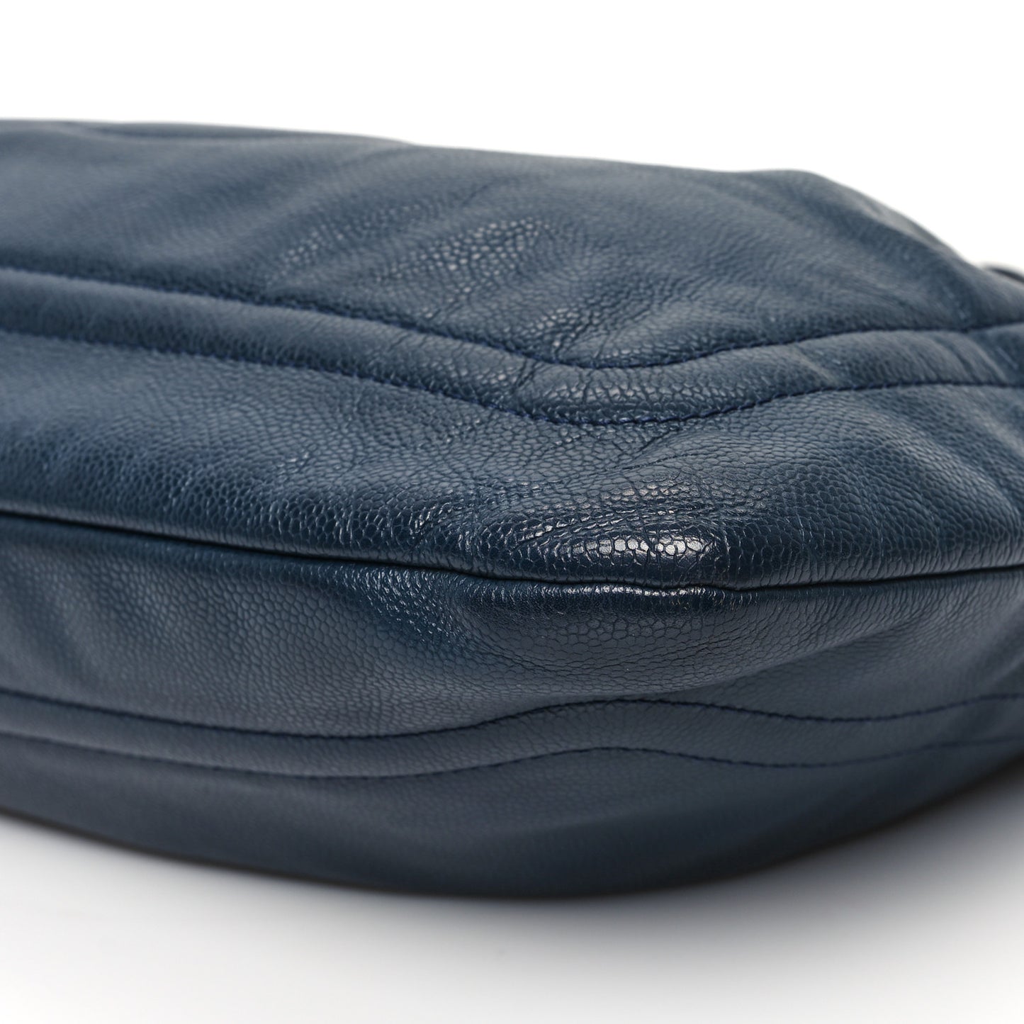 Caviar CC Timeless Shopping Tote Navy