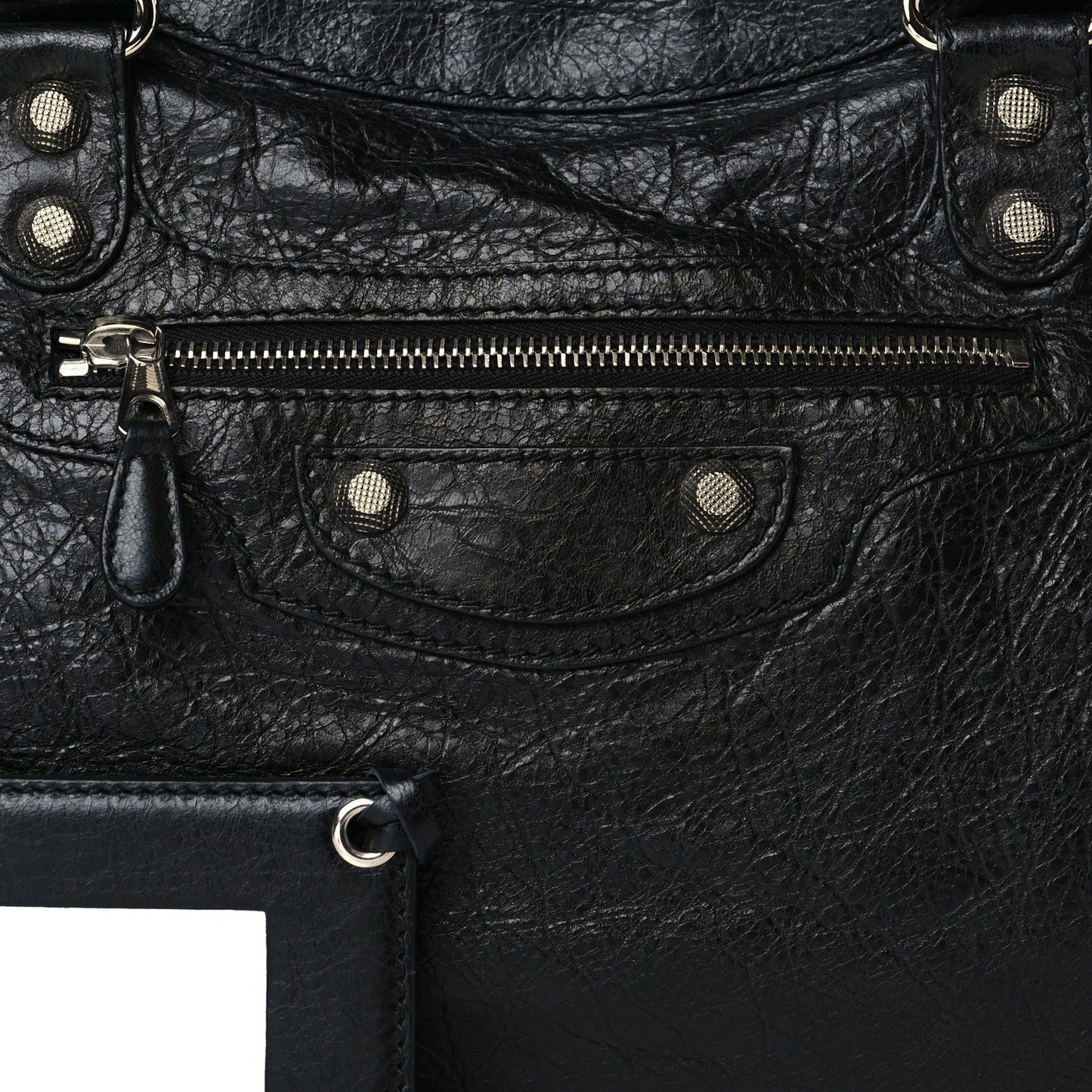 Agneau Giant 12 Silver Hardware City Black