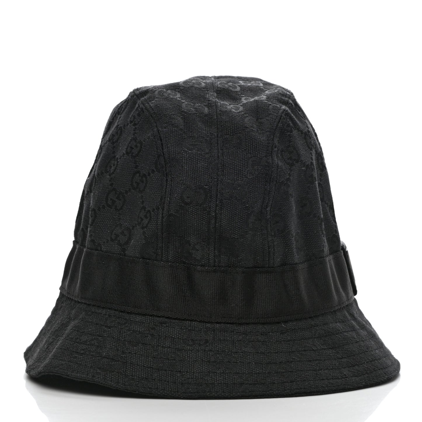 Monogram Bucket Hat M Black
