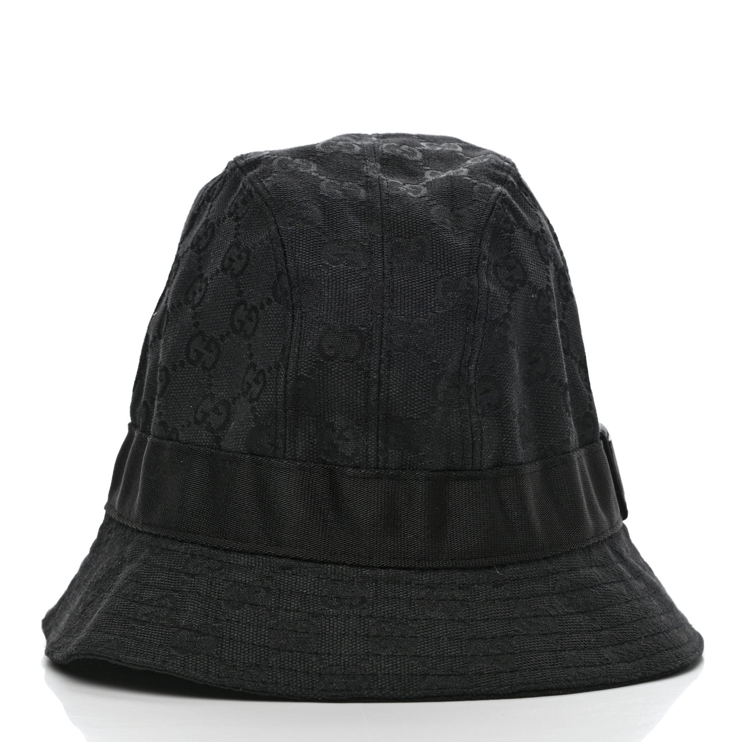 Gucci Monogram Bucket Hat M Black 3 of 9