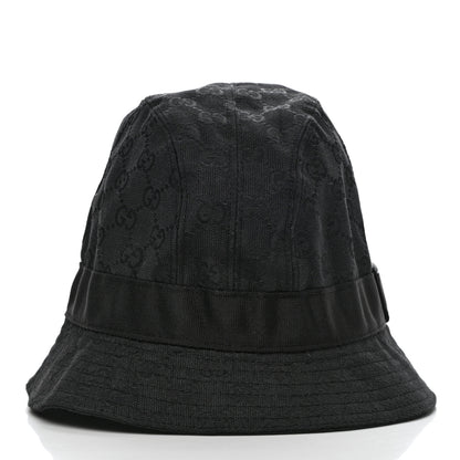 Gucci Monogram Bucket Hat M Black 3 of 9