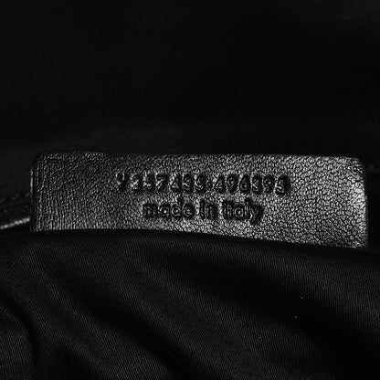 Saint Laurent Patent Calfskin Oversized Muse Grey Blue 7 of 8