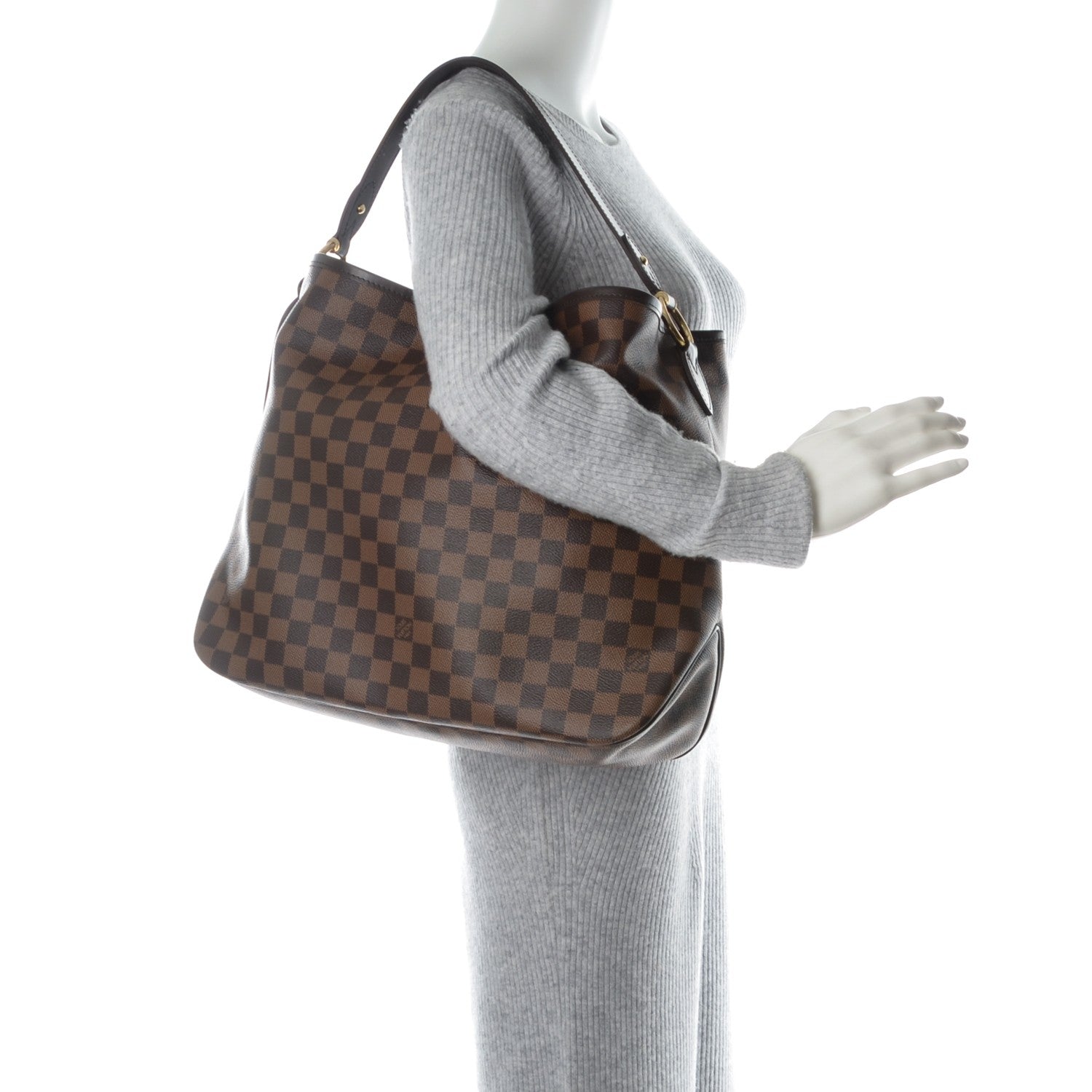 Louis Vuitton Damier Ebene Delightful MM 2 of 8