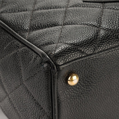 Chanel Caviar Quilted Small Bowler Black 8 of 9