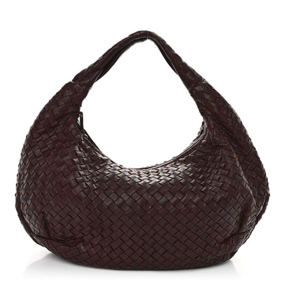 Bottega Veneta Nappa Intrecciato Medium Belly Veneta Hobo Aubergine 1 of 9