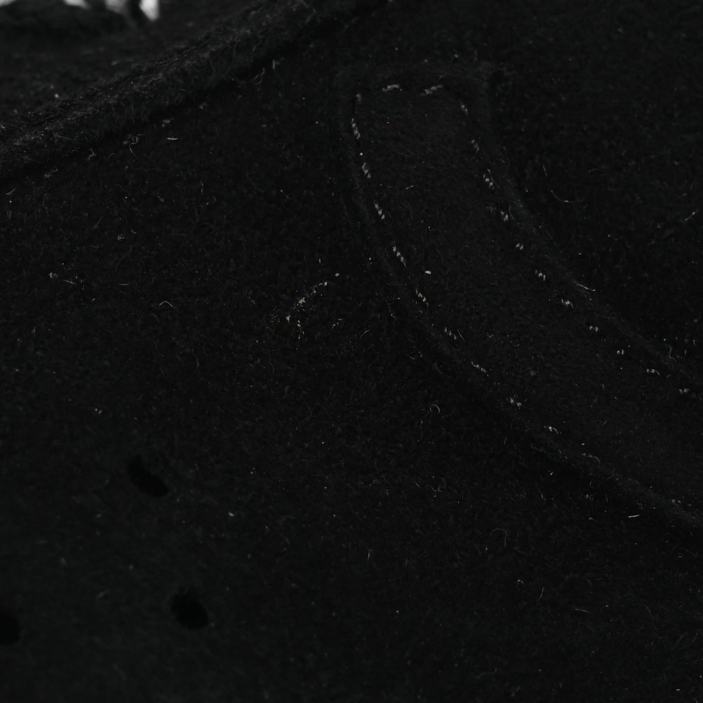 Suede Goatskin CC Sneakers 37 Black