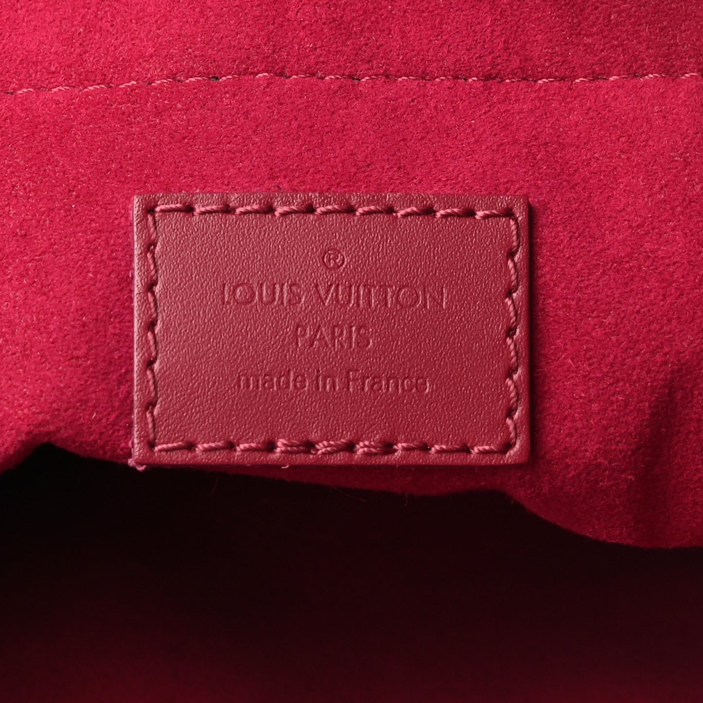 Monogram Pouch Noe Fuchsia