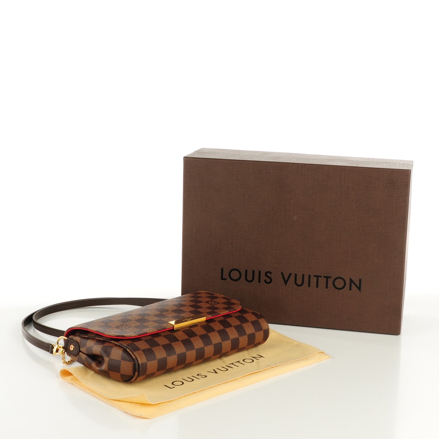 Louis Vuitton Damier Ebene Favorite MM 4 of 8