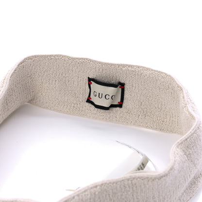 Gucci Vinyl Logo Visor M Yellow 7 of 8
