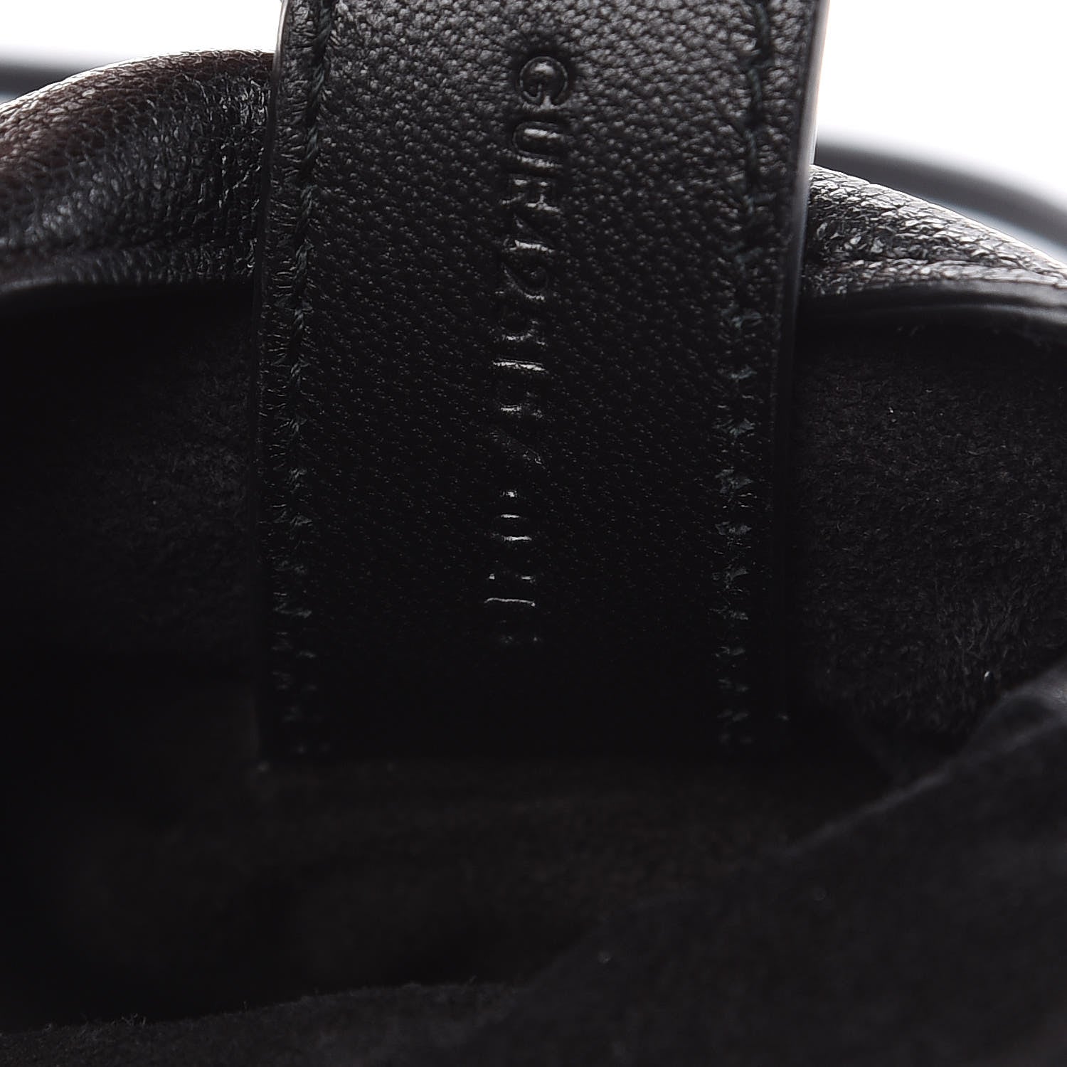 Saint Laurent Sheepskin Studded Toy Anita Crossbody Black 6 of 10
