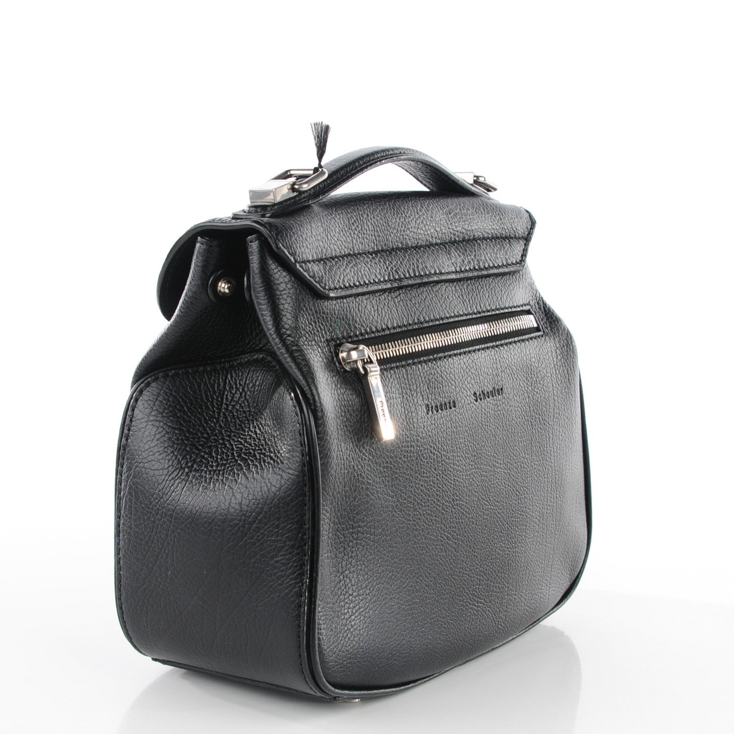 Proenza Schouler Vachetta Lux Mini Kent Crossbody Black 6 of 12