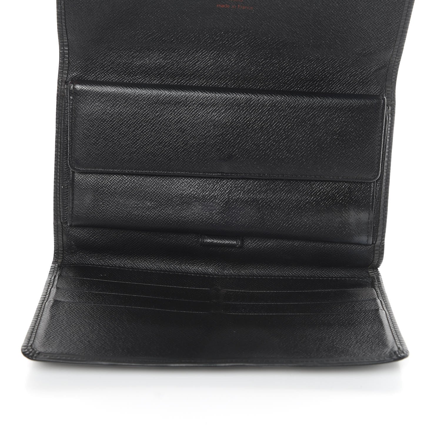 Louis Vuitton Epi Porte Tresor International Wallet Black 5 of 13