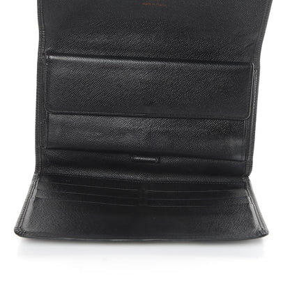Louis Vuitton Epi Porte Tresor International Wallet Black 5 of 13