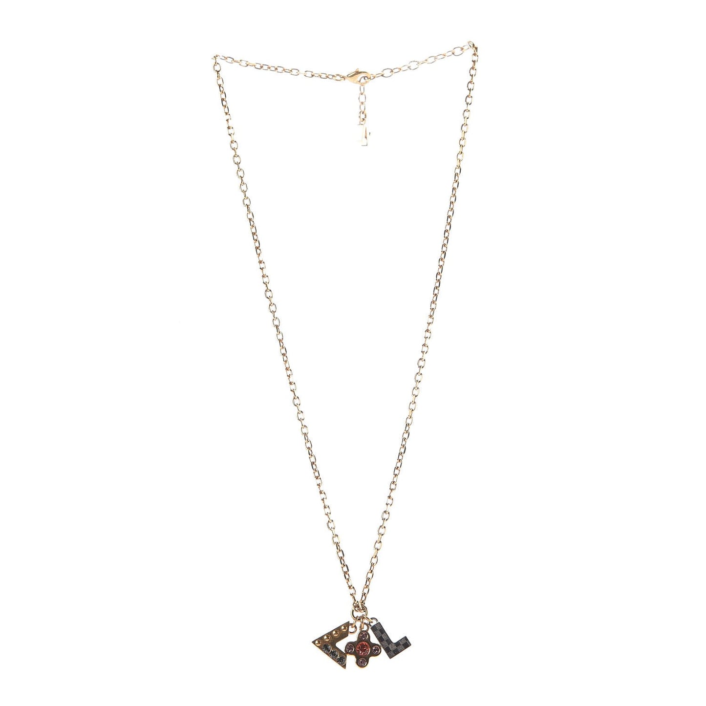 Love Letters Pendant Necklace Mutlicolor
