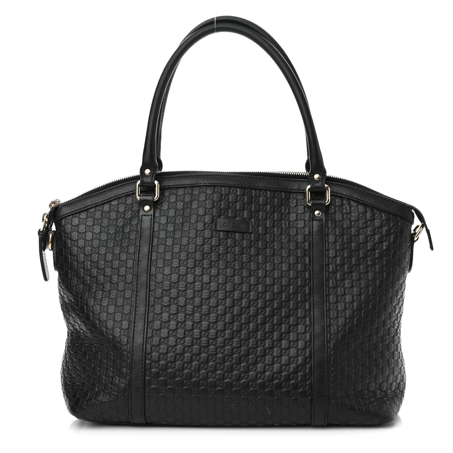 Gucci Soft Microguccissima Dome Satchel Black 1 of 19