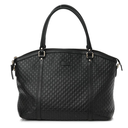 Gucci Soft Microguccissima Dome Satchel Black 1 of 19
