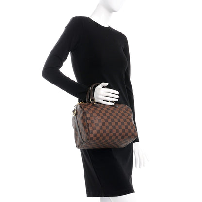 Louis Vuitton Damier Ebene Speedy Bandouliere 25 3 of 8