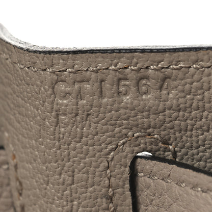 Hermes Togo Kelly Retourne 28 Gris Tourterelle 7 of 13