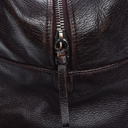 Chanel Deerskin Luxe Ligne Bowler Purple 15 of 23