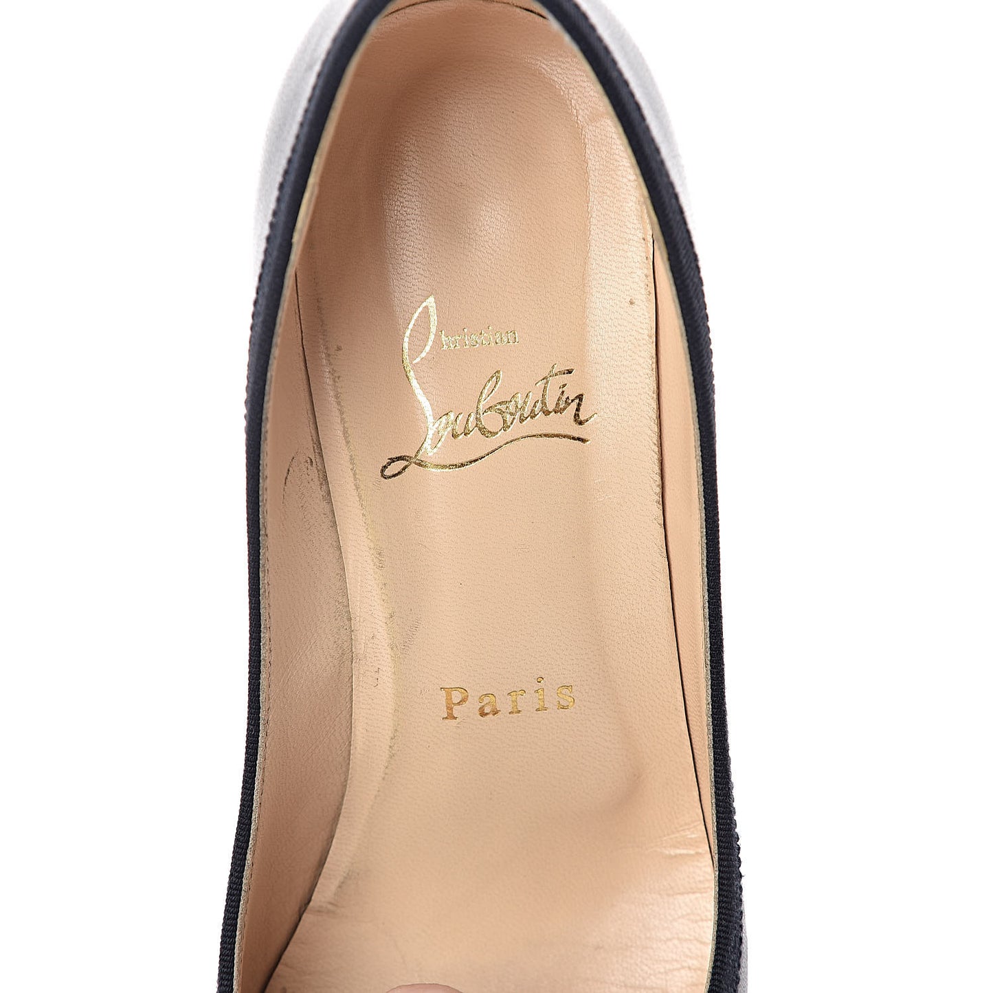 Nappa Grosgrain Netmi 70 Pumps 36.5 Navy