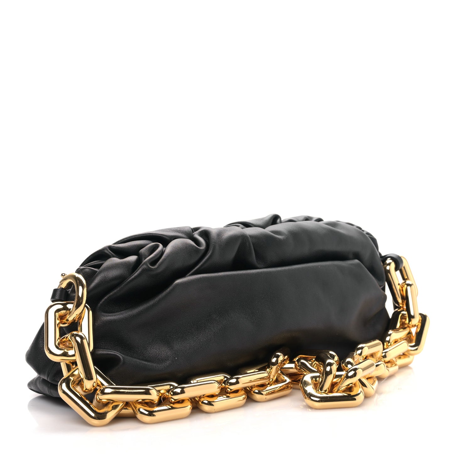 Calfskin The Pouch Chain Black