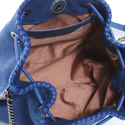 Stella McCartney Faux Leather Small Falabella Shoulder Bag Blue 13 of 16