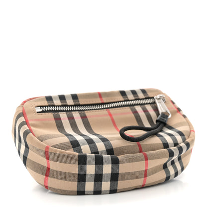 Burberry Nylon Vintage Check Small Cannon Bum Bag Archive Beige 4 of 12