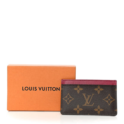 Louis Vuitton Monogram Card Holder Fuchsia 11 of 11