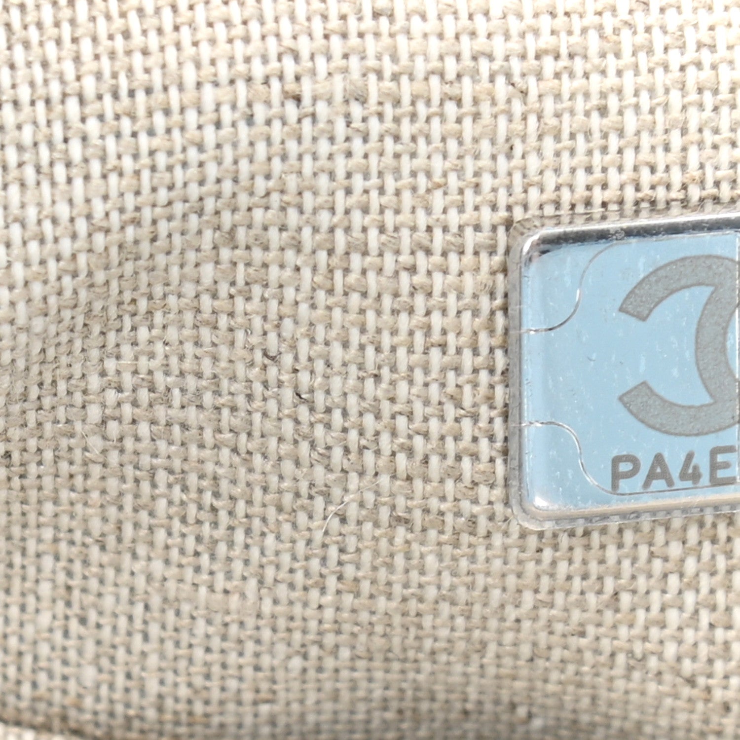 Chanel Mixed Fibers Small Deauville Tote Light Blue 8 of 13
