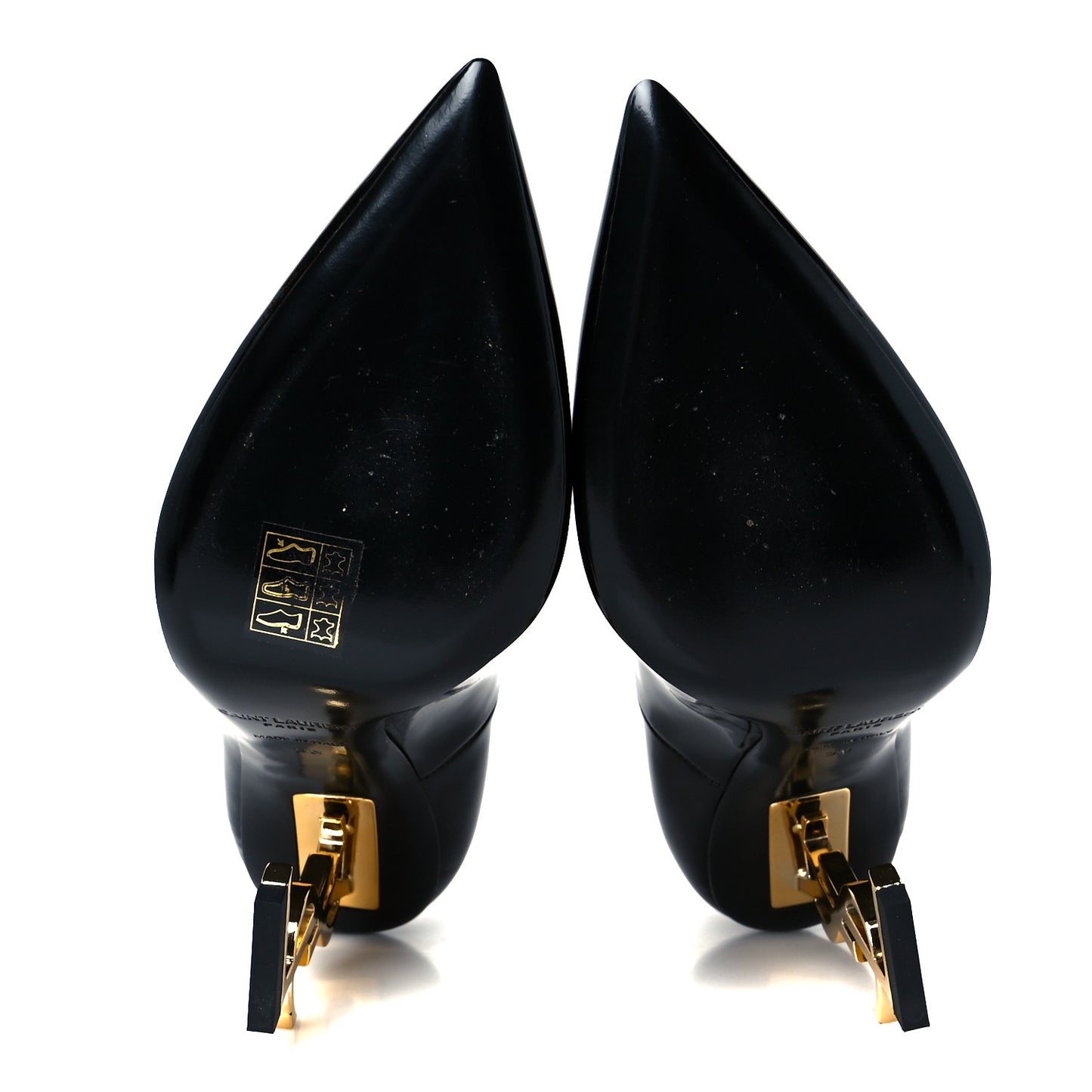 Patent Opyum 110 Pumps 38 Black Gold