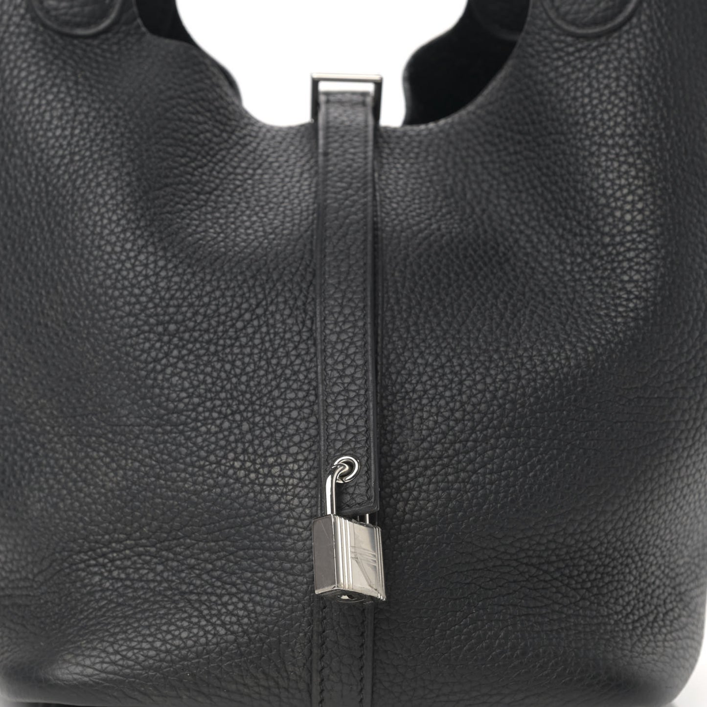 Taurillon Clemence Picotin Lock 22 MM Black