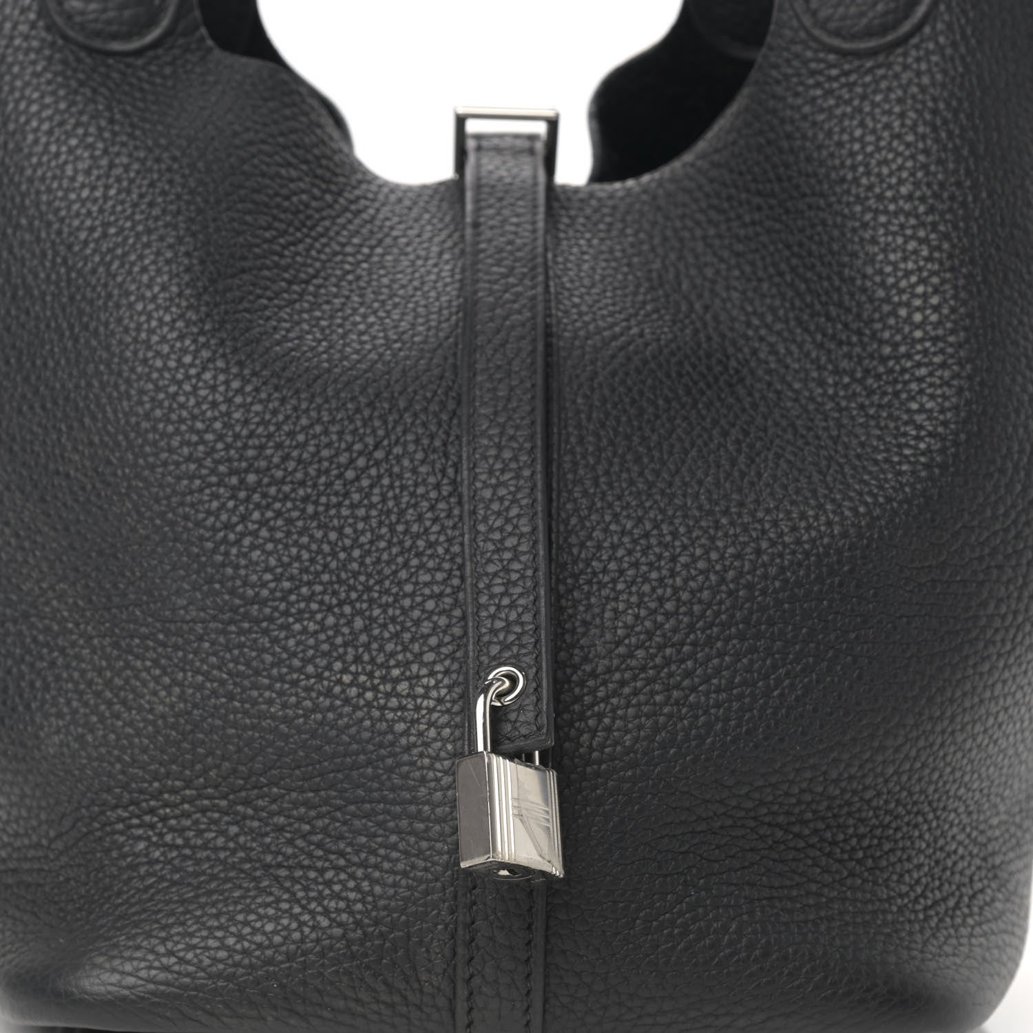 Hermes Taurillon Clemence Picotin Lock 22 MM Black 7 of 11