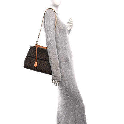 Louis Vuitton Monogram Cluny MM Papyrus Creme 2 of 10