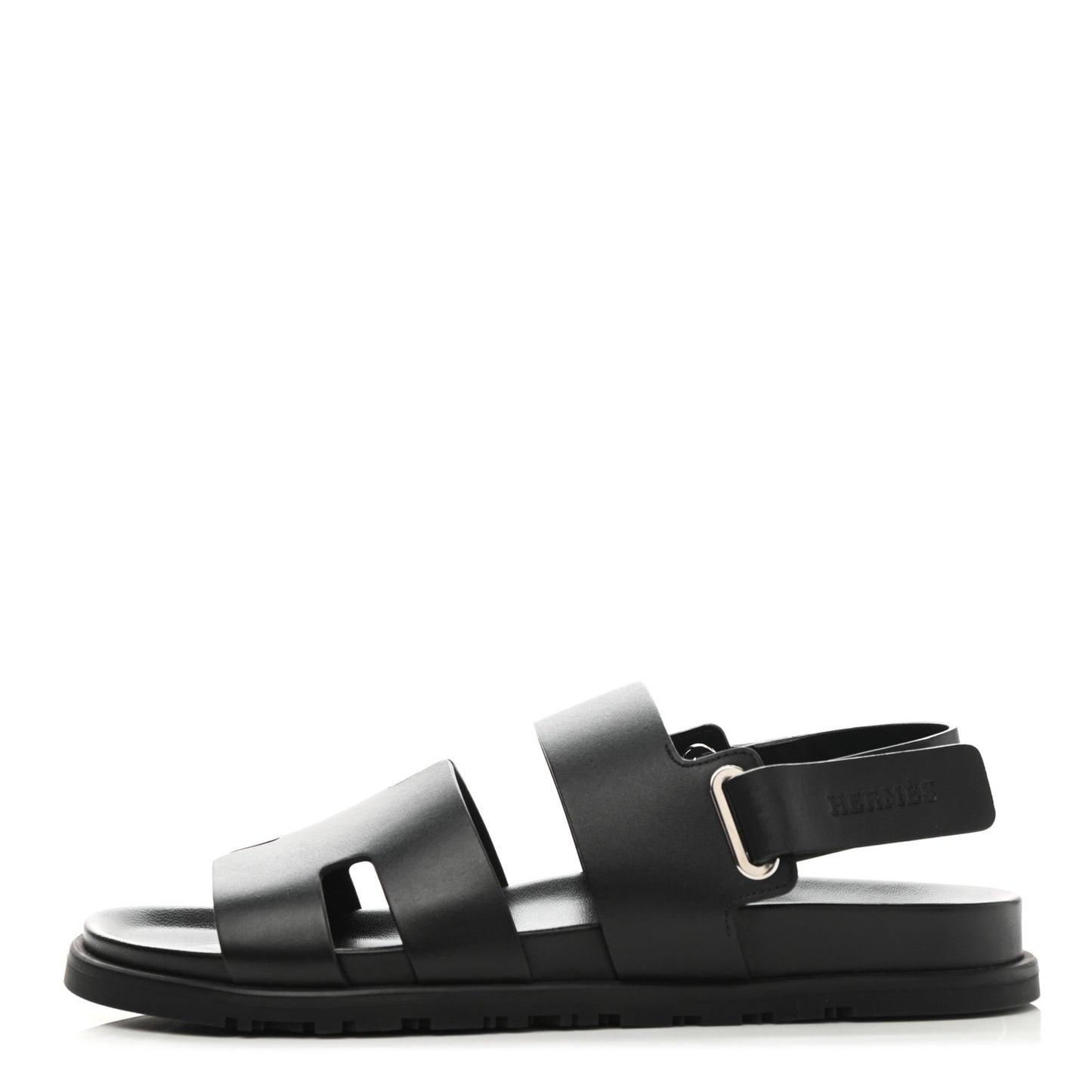 Calfskin Mens Takara Sandals 41.5 Black