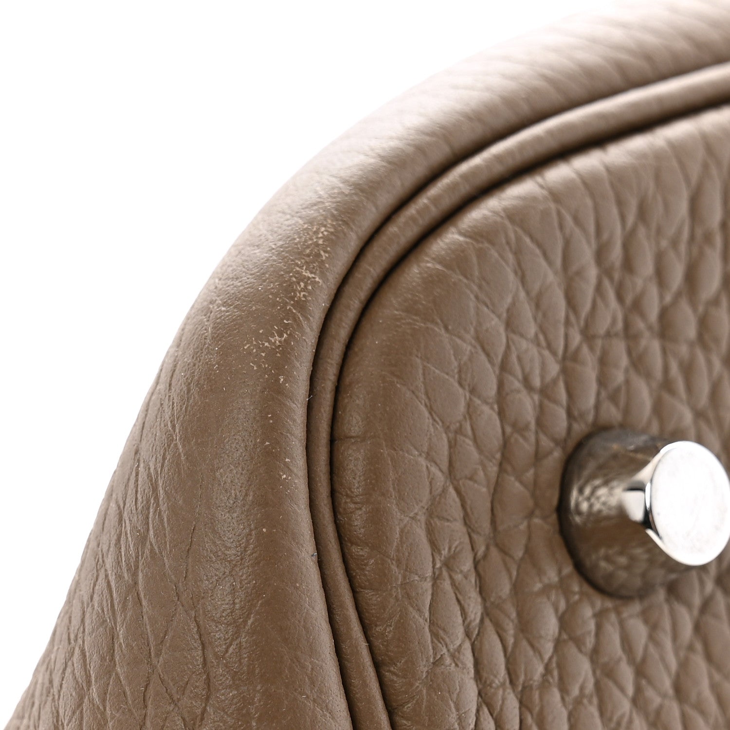 Hermes Taurillon Clemence Picotin Lock 22 MM Etoupe 11 of 12