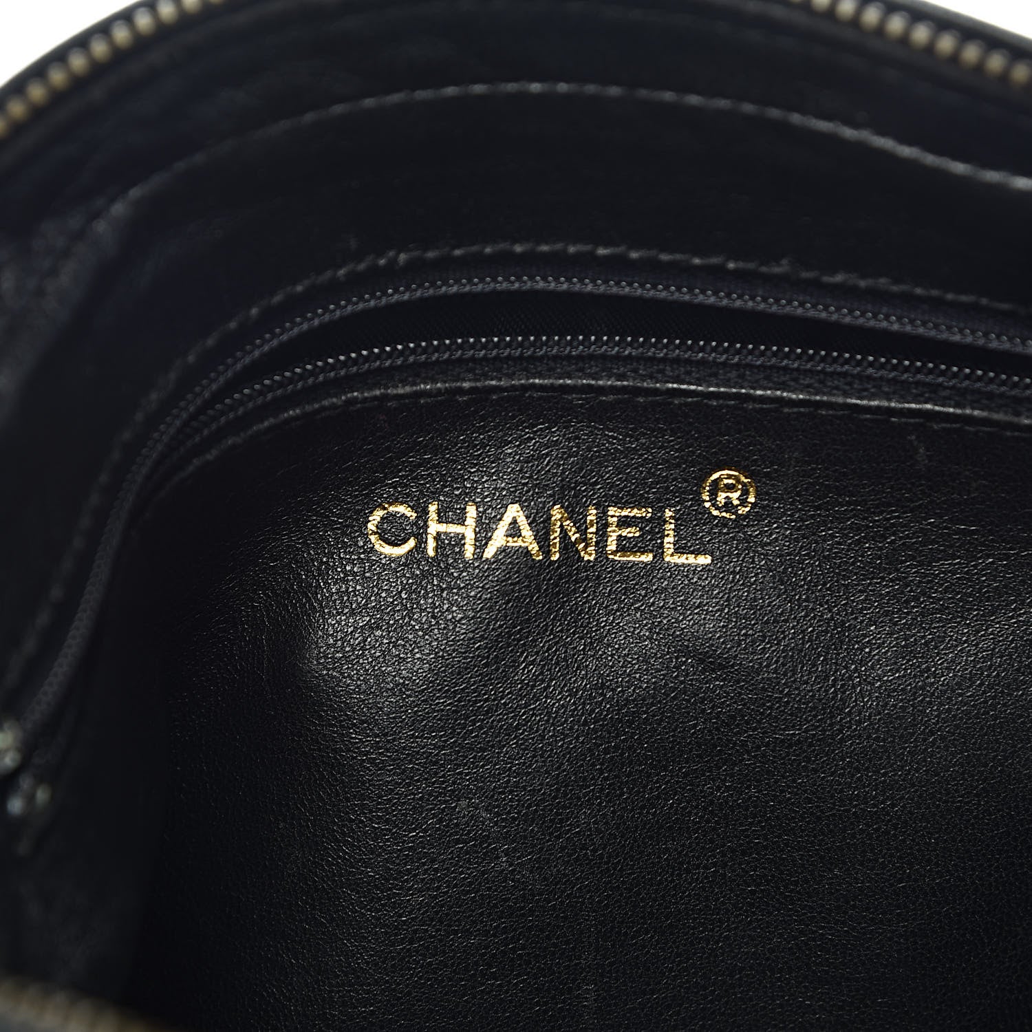 Chanel Lambskin Quilted CC Tassel Camera Case Black 6 of 16
