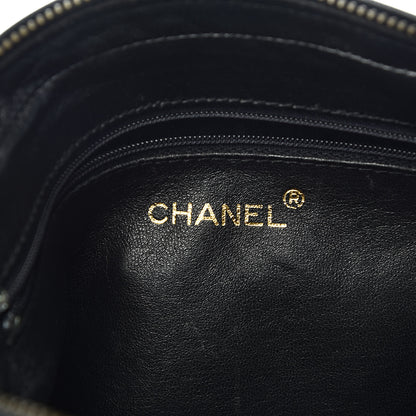 Chanel Lambskin Quilted CC Tassel Camera Case Black 6 of 16