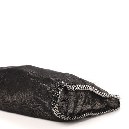 Stella McCartney Metallic Shaggy Deer Small Falabella Tote Black 9 of 10