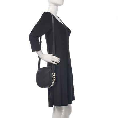 Givenchy Calfskin Mini Infinity Saddle Bag Black 3 of 11