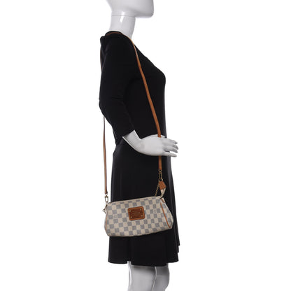 Louis Vuitton Damier Azur Eva Clutch 2 of 10