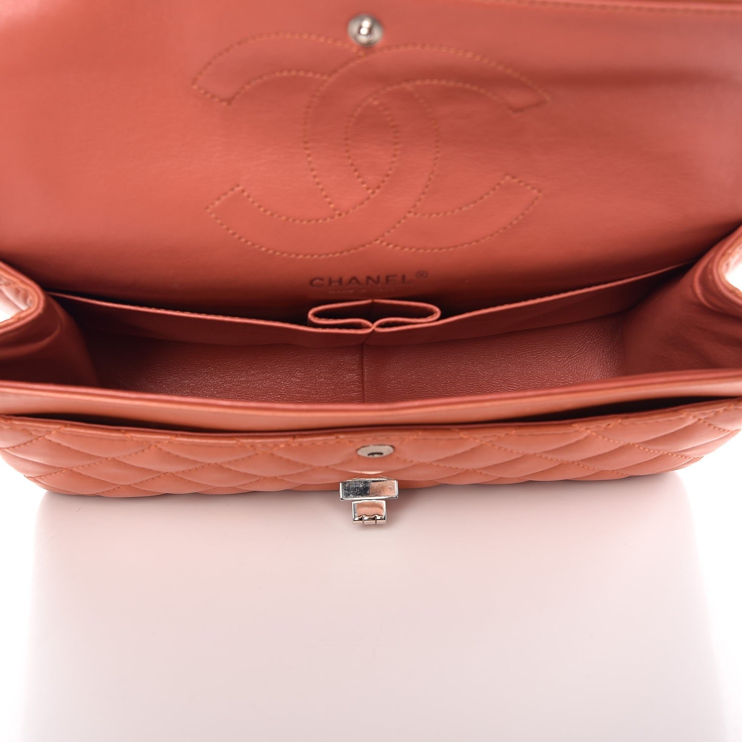 Chanel Lambskin Quilted 2.55 Reissue 226 Flap Brown 6 of 17