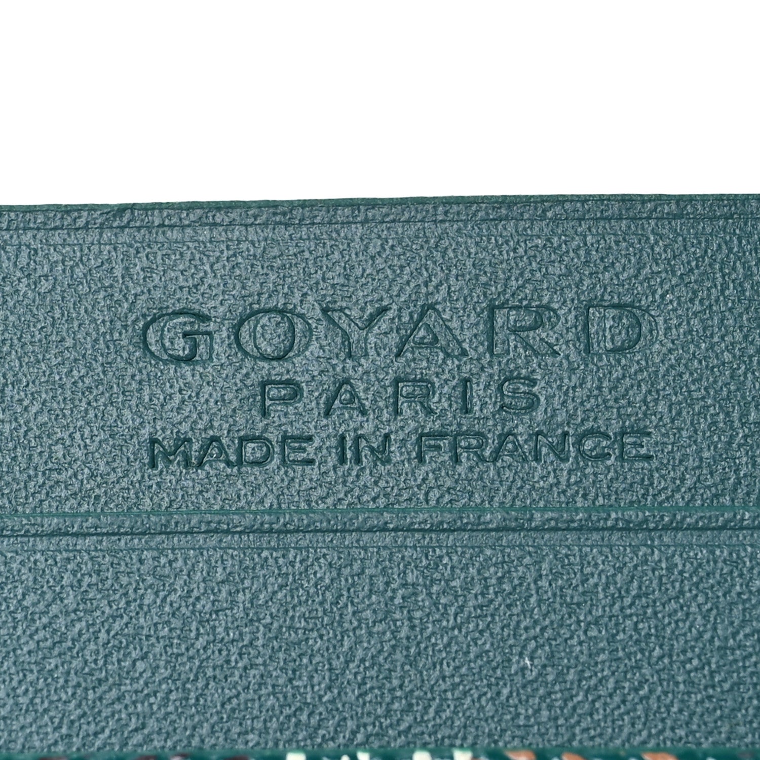 Goyard Goyardine Saint Sulpice Card Holder Green 6 of 10