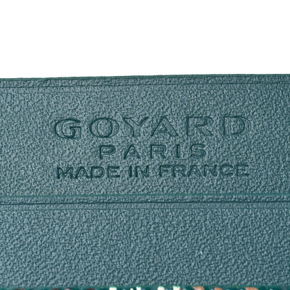 Goyard Goyardine Saint Sulpice Card Holder Green 6 of 10