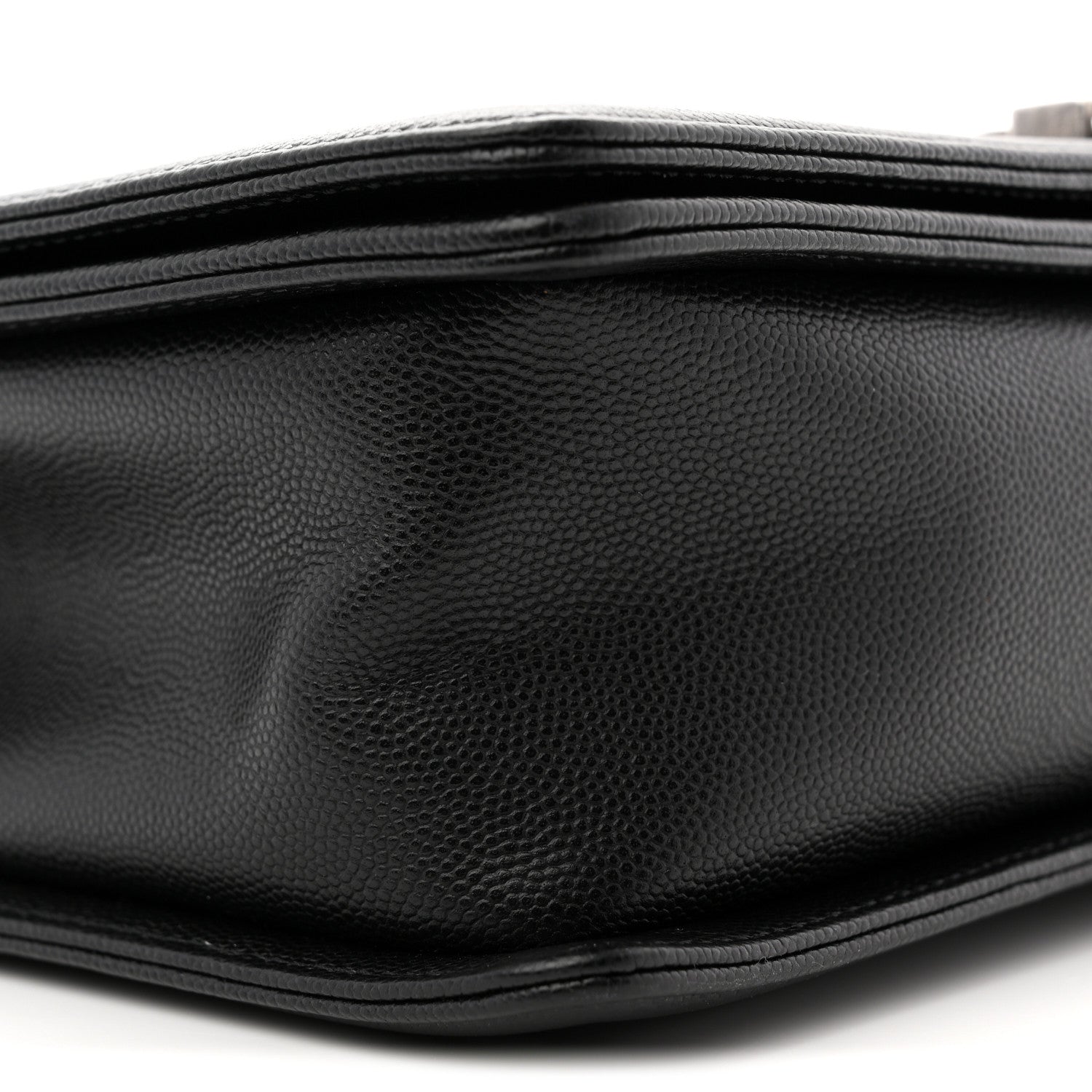 Chanel Caviar Quilted New Medium Boy Flap Black 9 of 10