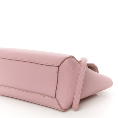 Celine Grained Calfskin Nano Belt Bag Rose Quartz 10 of 10